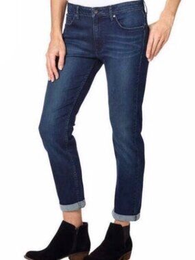 CALVIN KLEIN Slim Boyfriend Dark Wash Denim Jeans Womens 10